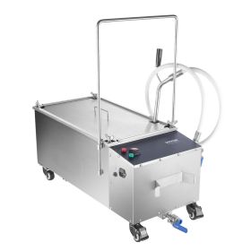 VEVOR Mobile Fryer Filter, 55L Oil Tank Capacity, Oil Filtration System with 10 L/min Oil Filtration Speed VEVOR Mobile Fryer Filter, 55L Oil Tank Capacity, Oil Filtration System with 10 L/min Oil Filtration Speed